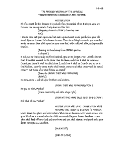 Crow Play Excerpt page 3