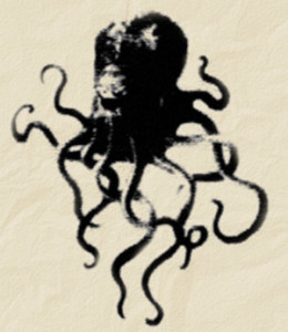 Tentacled creature in the dungeon of Brinewall Castle