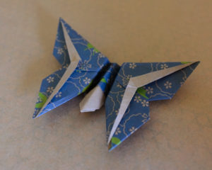 Origami butterfly