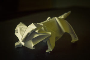 Origami Lion