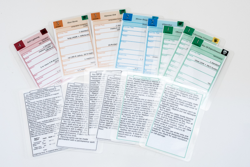 Spell Card Generator